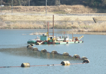 千葉県市原市高滝ダム浚渫工事