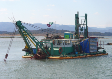 福島県松川浦浚渫工事